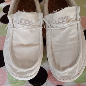 Hey Dude White Casual Shoes